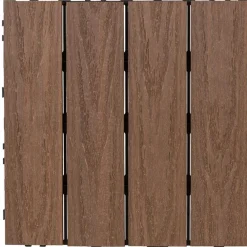 Best JABO Terassilaatta komposiitti 30x30cm, 4kpl puunvärinen