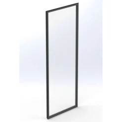 Discount Keraplast Terassilasi P23 kiinteä 1-os., harmaa, kirkas lasi, mittatilaus