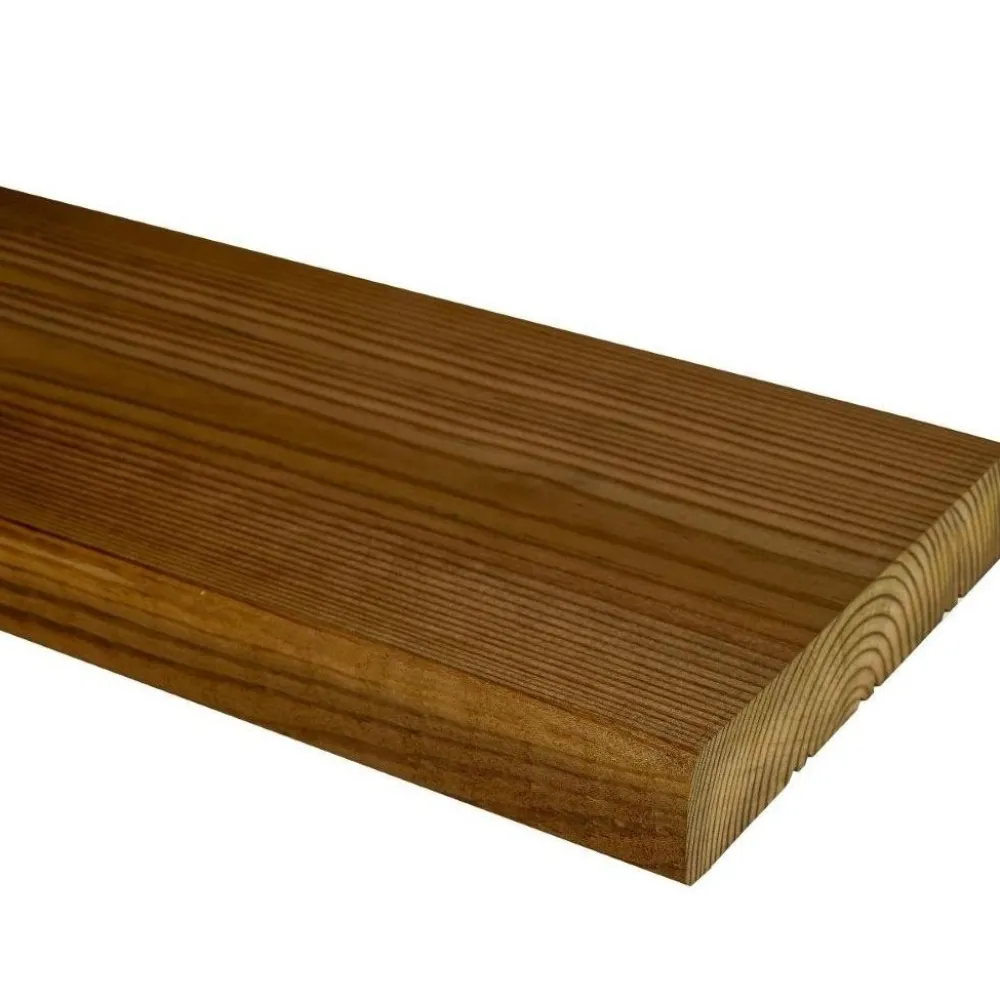 Discount JR-Wood Terassilauta kyllästetty/kestopuu , 28mm, uritettu, NTR AB, ruskea, eri vaihtoehtoja