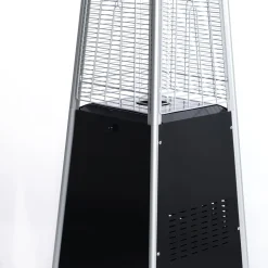 Fornorth Terassilämmitin Pyramid, 13kW kaasukäyttöinen, rosteri