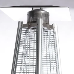 Fornorth Terassilämmitin Pyramid, 13kW kaasukäyttöinen, rosteri