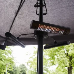 Outlet HEAT1 Terassilämmitin Eco High-line 3 x 670W kaukosäädin musta