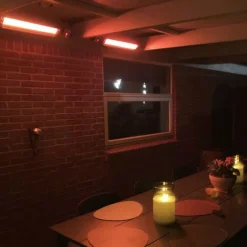 Discount HEAT1 Terassilämmitin Eco High-line ohut 660-2000W kaukosäädin eri värejä