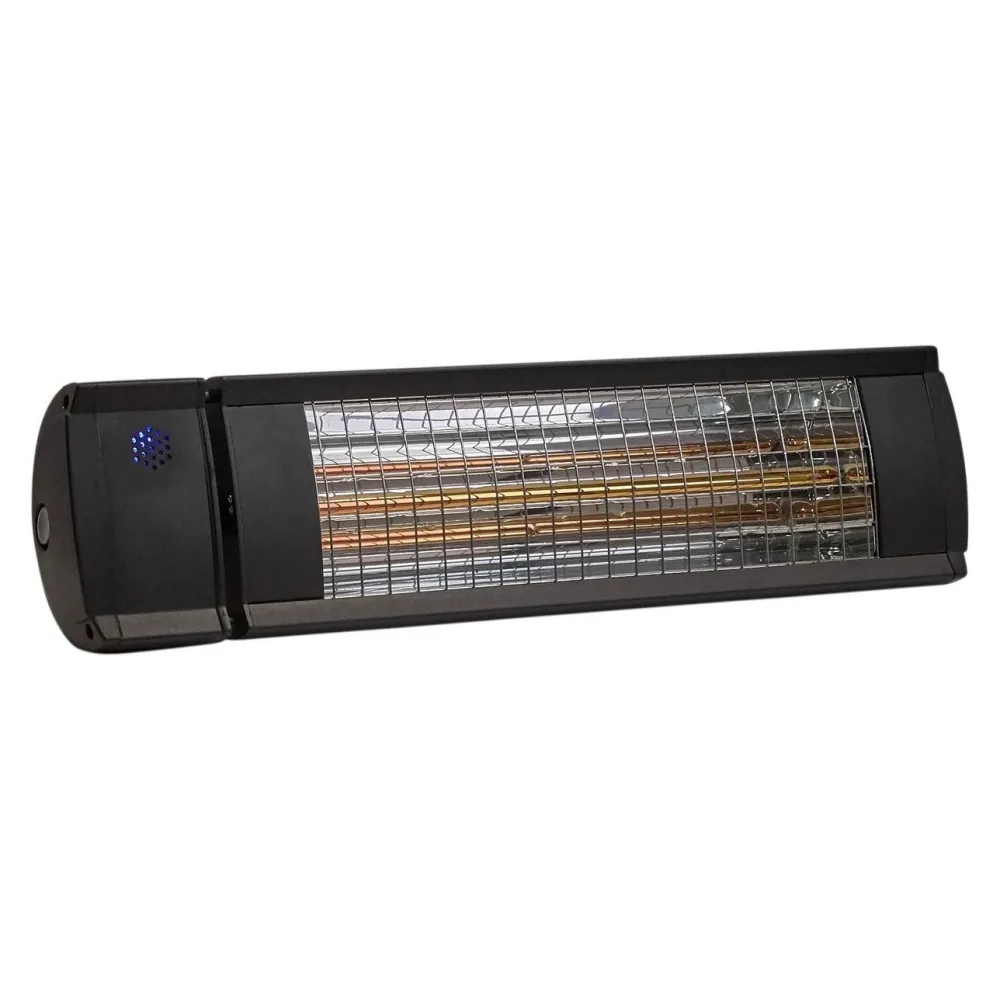 New HEAT1 Terassilämmitin Eco High-line 500-1500W kaukosäädin eri värejä Antrasiitti
