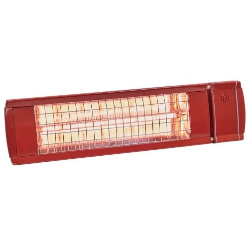 Outlet HEAT1 Terassilämmitin Eco High-line 660-2000W kaukosäädin punainen