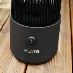 Online HEAT1 Terassilämmitin Eco High-line Cone pöydän alle 1200W musta