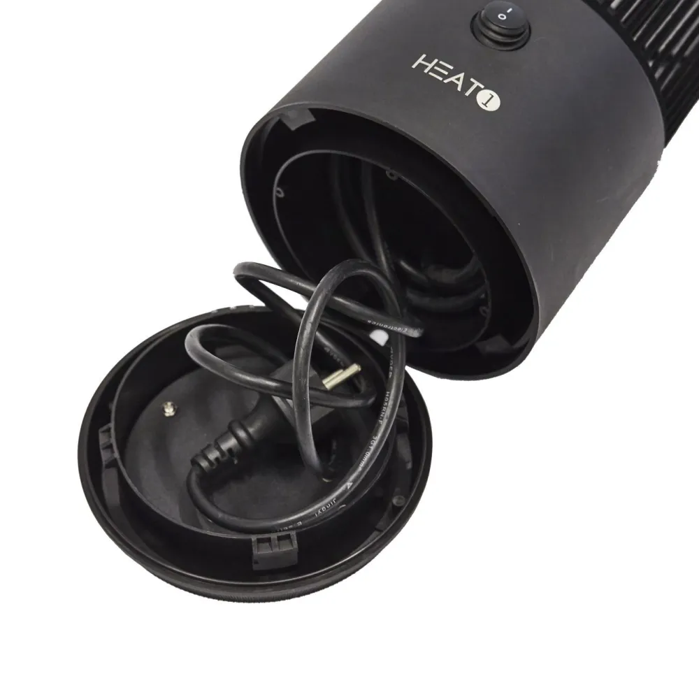 Online HEAT1 Terassilämmitin Eco High-line Cone pöydän alle 1200W musta