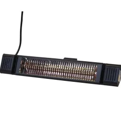 Online HEAT1 Terassilämmitin Eco Plus-line 2000W kaukosäädin musta