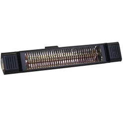Online HEAT1 Terassilämmitin Eco Plus-line 2000W kaukosäädin musta