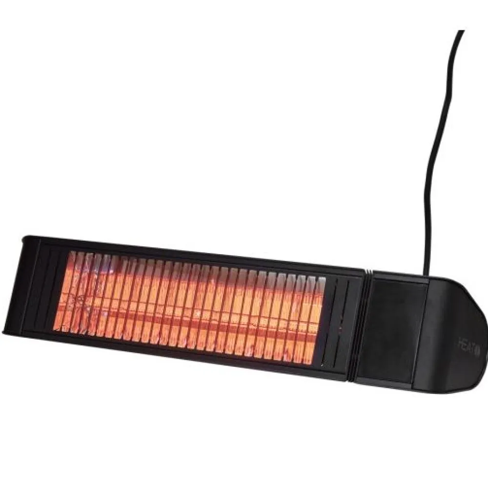 Online HEAT1 Terassilämmitin Eco Pro-line 660-2000W BT kaukosäädin musta