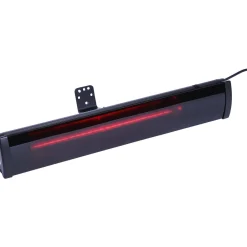 Outlet HEAT1 Terassilämmitin , ECO Pro-line 2000W etulevy lasia, musta