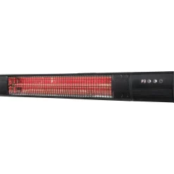 Online HEAT1 Terassilämmitin , ULG plus seinämalli 2000W, 820x140x150mm musta alumiini, (sis. kaukosäätimen)