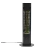 Online Hortus Terassilämmitin lattiamalli 1800W kaukosäädin musta