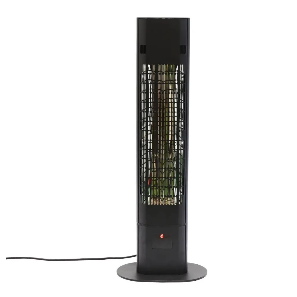 Online Hortus Terassilämmitin lattiamalli 1800W kaukosäädin musta