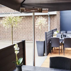 Hortus Terassilämmitin lattiamalli 500/1000/1500W RGT kaukosäädin eri värejä