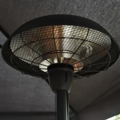 Outlet Hortus Terassilämmitin lattiamalli 900/1200W HA musta