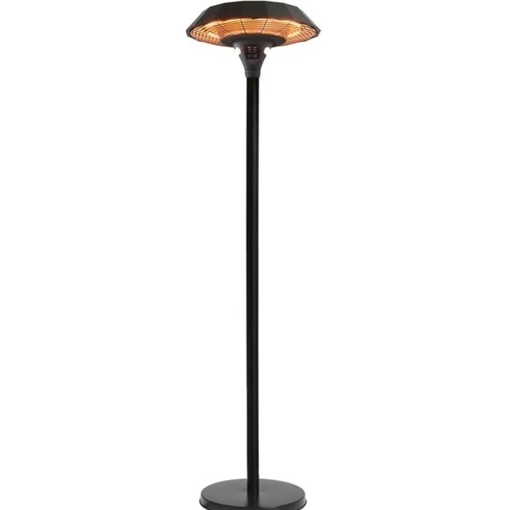 New Hortus Terassilämmitin Ufo lattiamalli 800/1300/2100 W HA + kaukosäädin