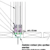 Best Keraplast Terassin lasiliukuovi , 3-os., harmaa, kirkas lasi, mittatilaus