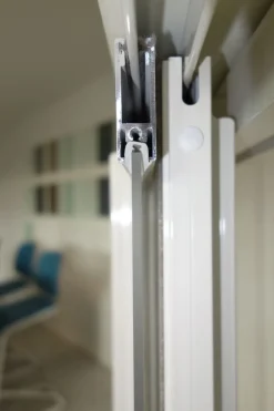 Outlet Keraplast Terassin liukulasi-ikkuna 3-os. 1100x2870mm, kirkas/musta