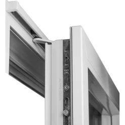 Clearance Seicom Terassin liukuovi Portal PSK 200Z A 3K, PVC, 2-osainen, 3-lasinen mittatilausovi