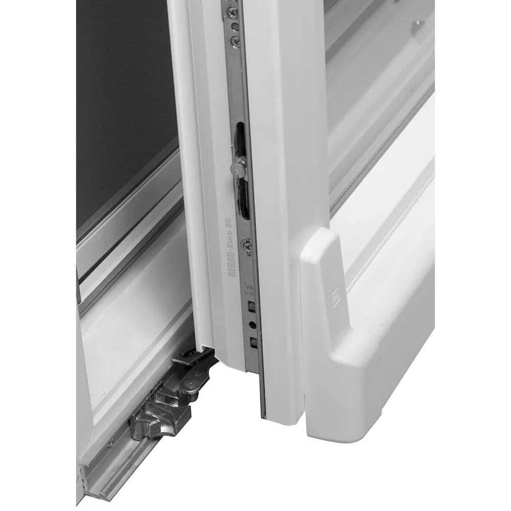 Clearance Seicom Terassin liukuovi Portal PSK 200Z A 3K, PVC, 2-osainen, 3-lasinen mittatilausovi
