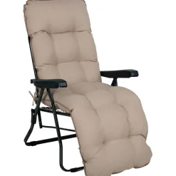 Hot Home4you Terassituoli BADEN-BADEN beige pehmusteella, vihreä