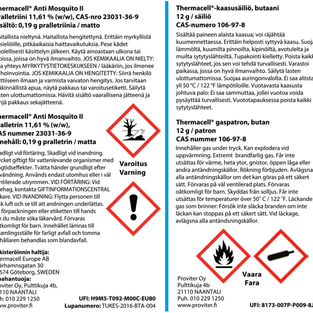 Sale Thermacell Repellents Thermacell täyttöpakkaus 48 h