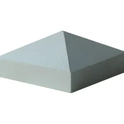 New Tammiston puu Tolpanhattu Pyramidi K38V 90x90mm valkoinen