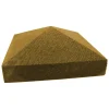 Best Tammiston puu Tolpanhattu Pyramidi K380 123x123x50 mm vihreä 100 mm tolpalle