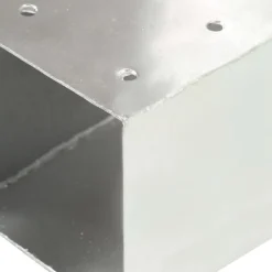 New FinePRICE Tolppaliitin T-muoto galvanoitu metalli 101x101mm