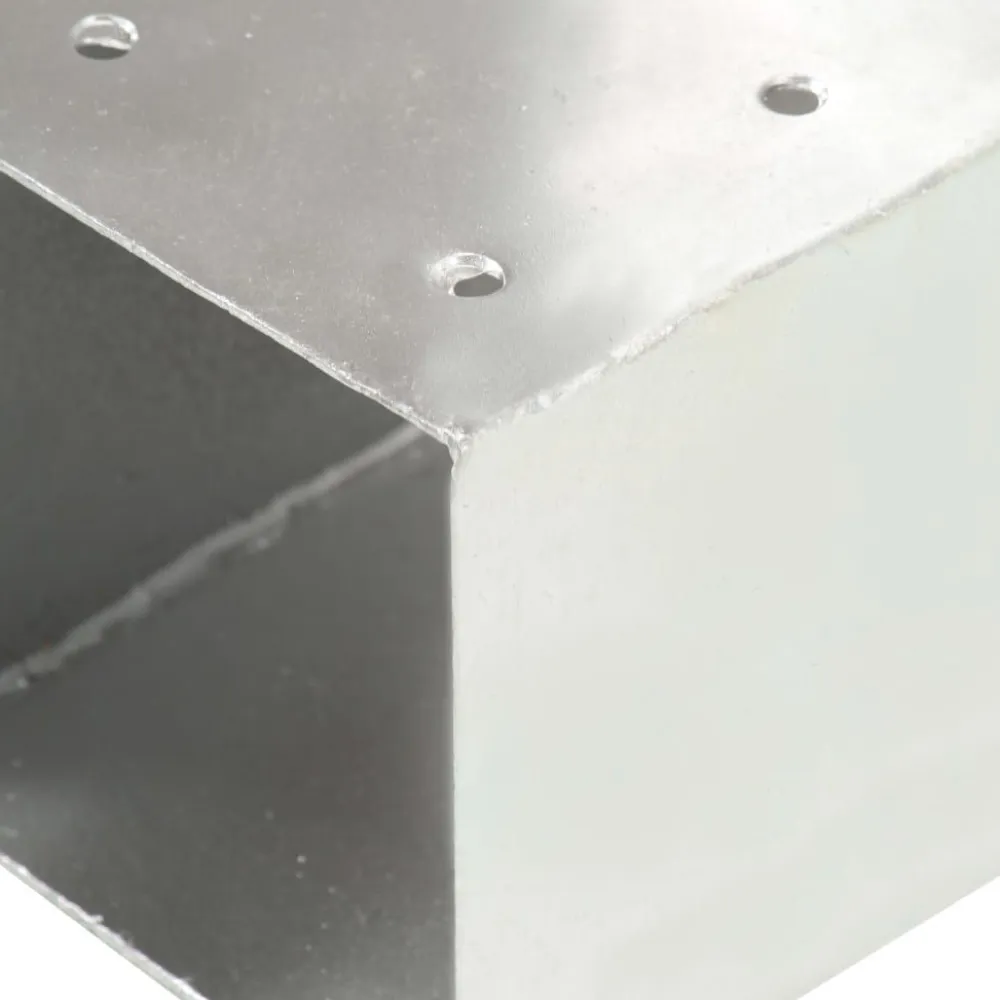 New FinePRICE Tolppaliitin T-muoto galvanoitu metalli 101x101mm