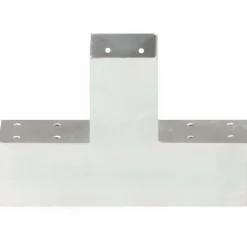 Sale FinePRICE Tolppaliitin X-muoto galvanoitu metalli 71x71mm