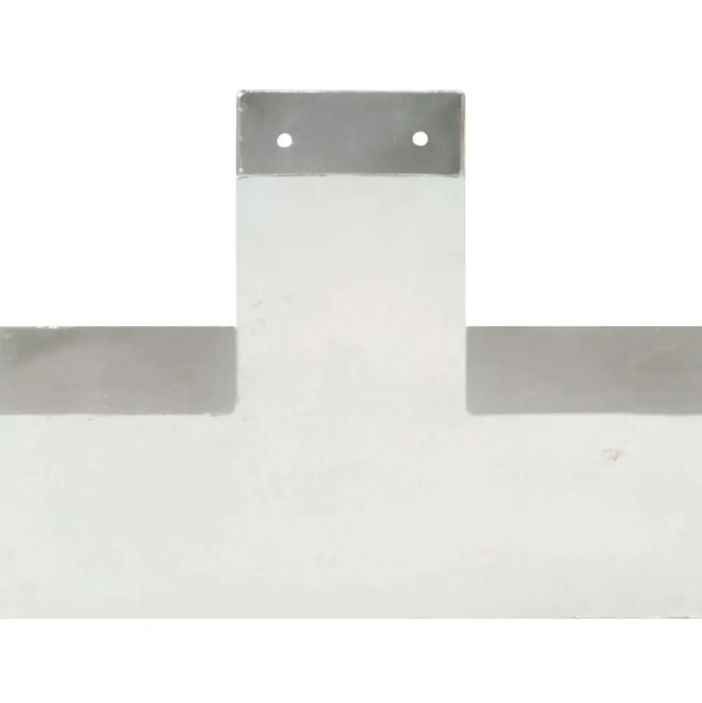 Sale FinePRICE Tolppaliitin X-muoto galvanoitu metalli 91x91mm