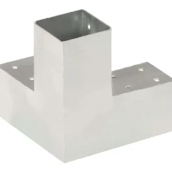Hot FinePRICE Tolppaliitin Y-muoto galvanoitu metalli 71x71mm