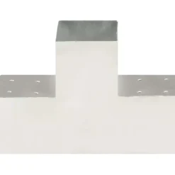 Hot FinePRICE Tolppaliittimet 4kpl T-muoto galvanoitu metalli 101x101mm