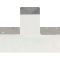 Discount FinePRICE Tolppaliittimet 4kpl T-muoto galvanoitu metalli 91x91mm