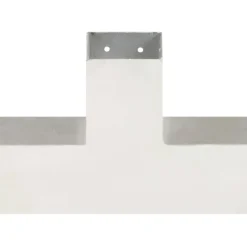 Online FinePRICE Tolppaliittimet 4kpl X-muoto galvanoitu metalli 81x81mm