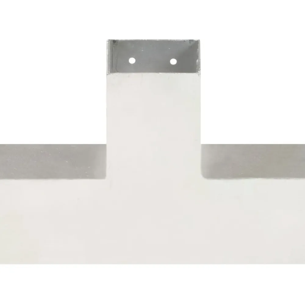 Online FinePRICE Tolppaliittimet 4kpl X-muoto galvanoitu metalli 81x81mm