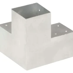 Hot FinePRICE Tolppaliittimet 4kpl Y-muoto galvanoitu metalli 101x101mm