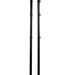 Discount Hortus Tolppa paneeliaidalle X/O 40x40x1500mm musta