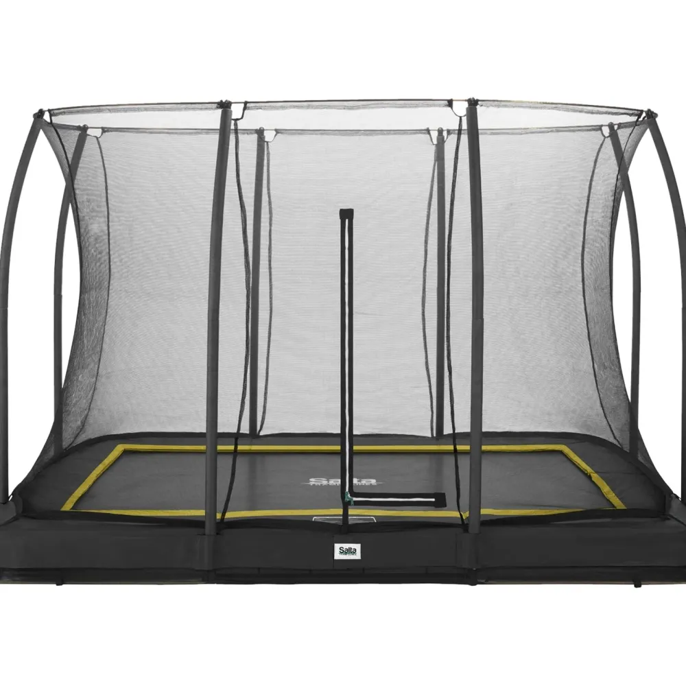 Sale Salta Trampoliini Comfort Edition Inground 214x305cm musta sis. turvaverkko