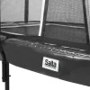 New Salta Trampoliini First Class 244x427cm musta sis. turvaverkon portaat