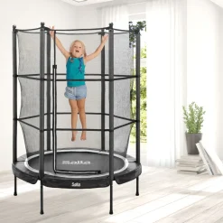 Hot Salta Trampoliini Junior Ø140x189cm musta