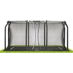 Discount Salta Trampoliini Royal Baseground 244x396cm musta sis. turvaverkko