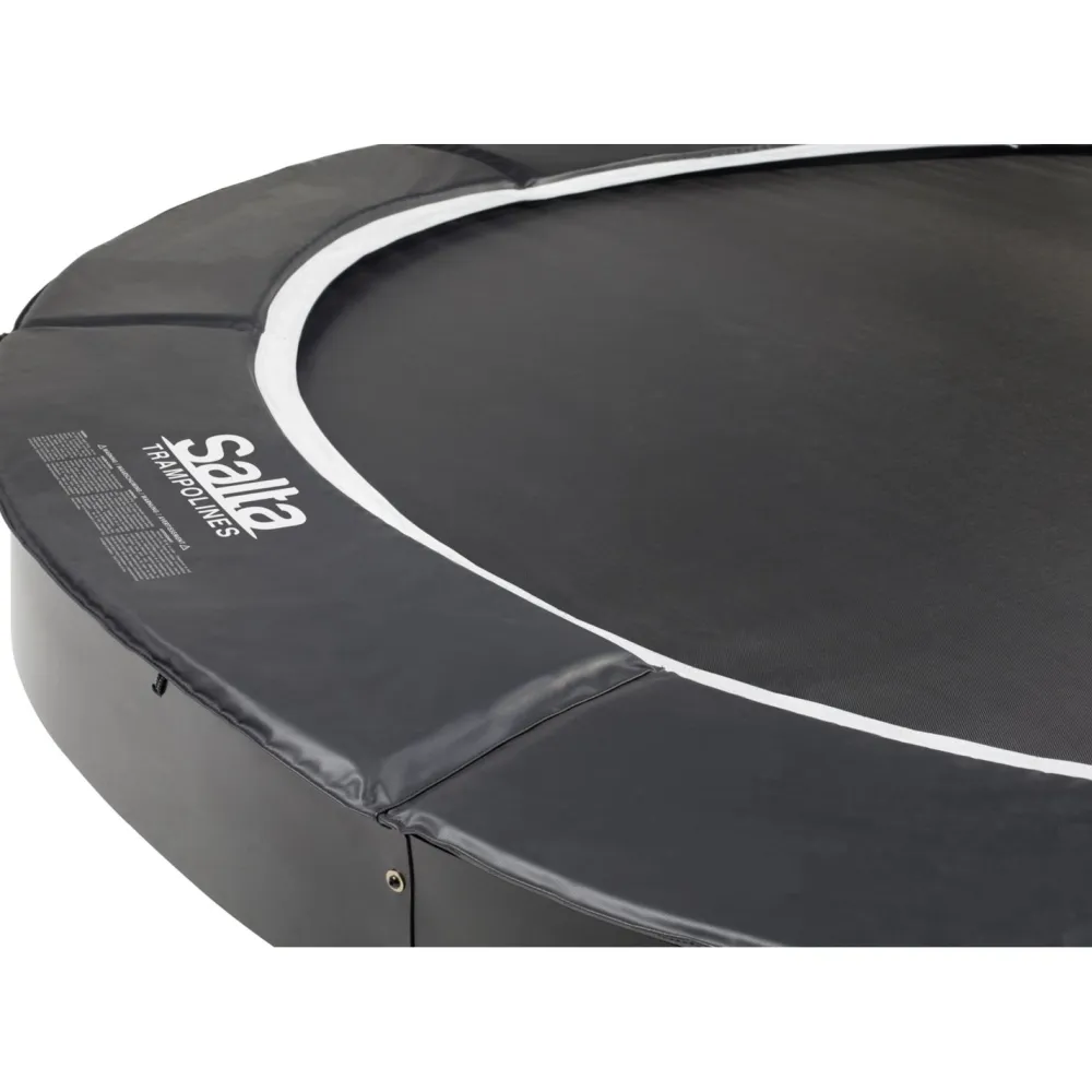 Hot Salta Trampoliini Royal Baseground Ø427cm musta sis. turvaverkko
