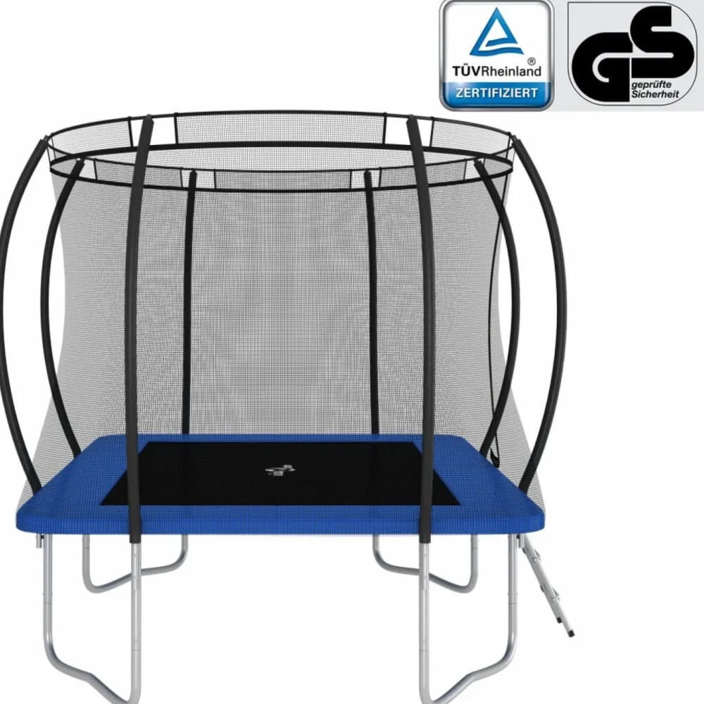 Hot FinePRICE Trampoliinisarja neliskulmainen, 335x244x90 cm, 150 kg