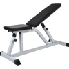 Best FinePRICE Treenipenkki levytanko- ja käsipainosarjalla, 60.5kg, 115x47x116cm