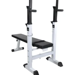 Online FinePRICE Treenipenkki levytanko- ja käsipainosarjalla, 60.5kg, 111x50x120cm