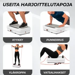 Online Nordcore Tärinälevy Premium 4000, sis. vastusköydet, punnerruslauta ja 2 vaihtomattoa