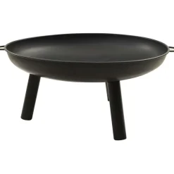 Online FinePRICE Tulimalja, ⌀58cm, teräs, eri värejä Musta